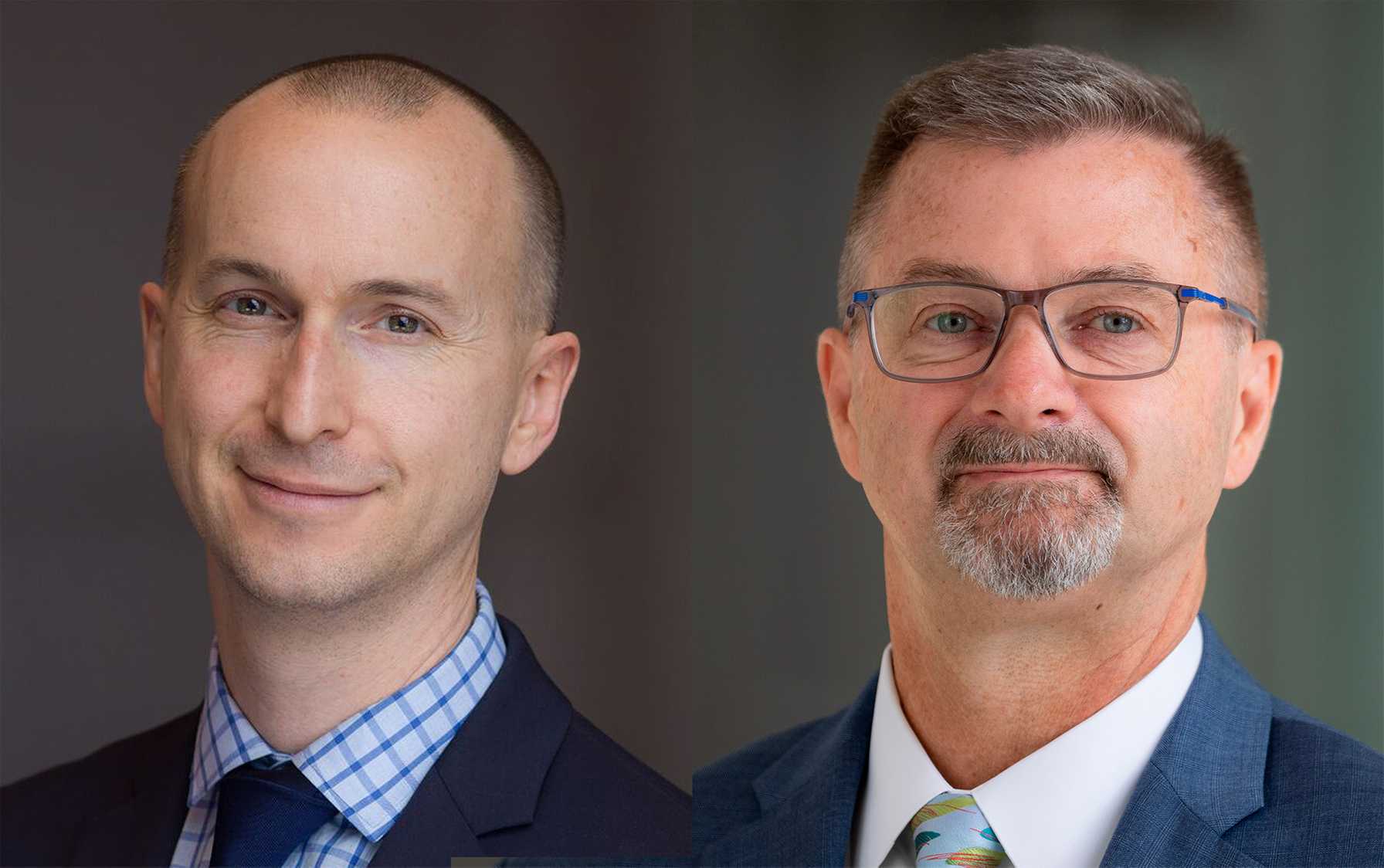 Patrick Colley, MD, Director, Otorhinolaryngology Residency and Richard Smith, MD, Chair, Otorhinolaryngology— Head & Neck Surgery